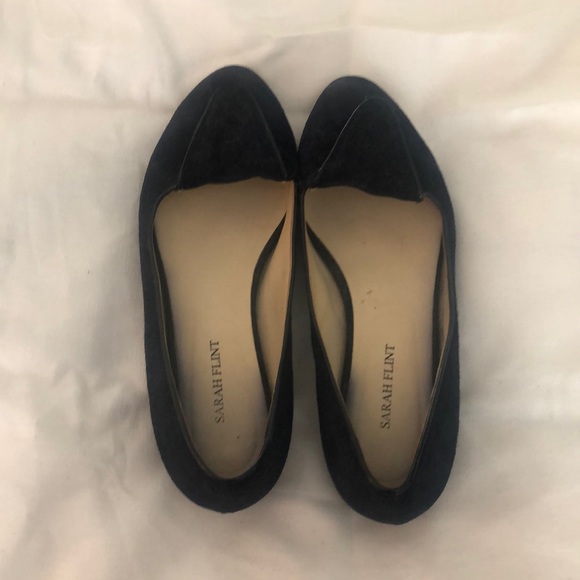 Sarah Flint Shoes - Sarah Flint Blue Suede Loafers